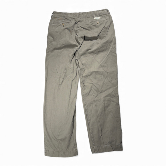 Polo Jeans Co Pants Mens 34x30 Green Ralph Lauren Chino Military Straight Y2K - Picture 2 of 9